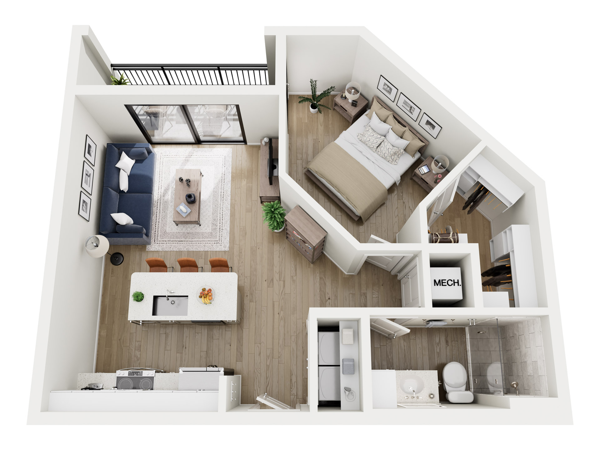 The Current floor plan